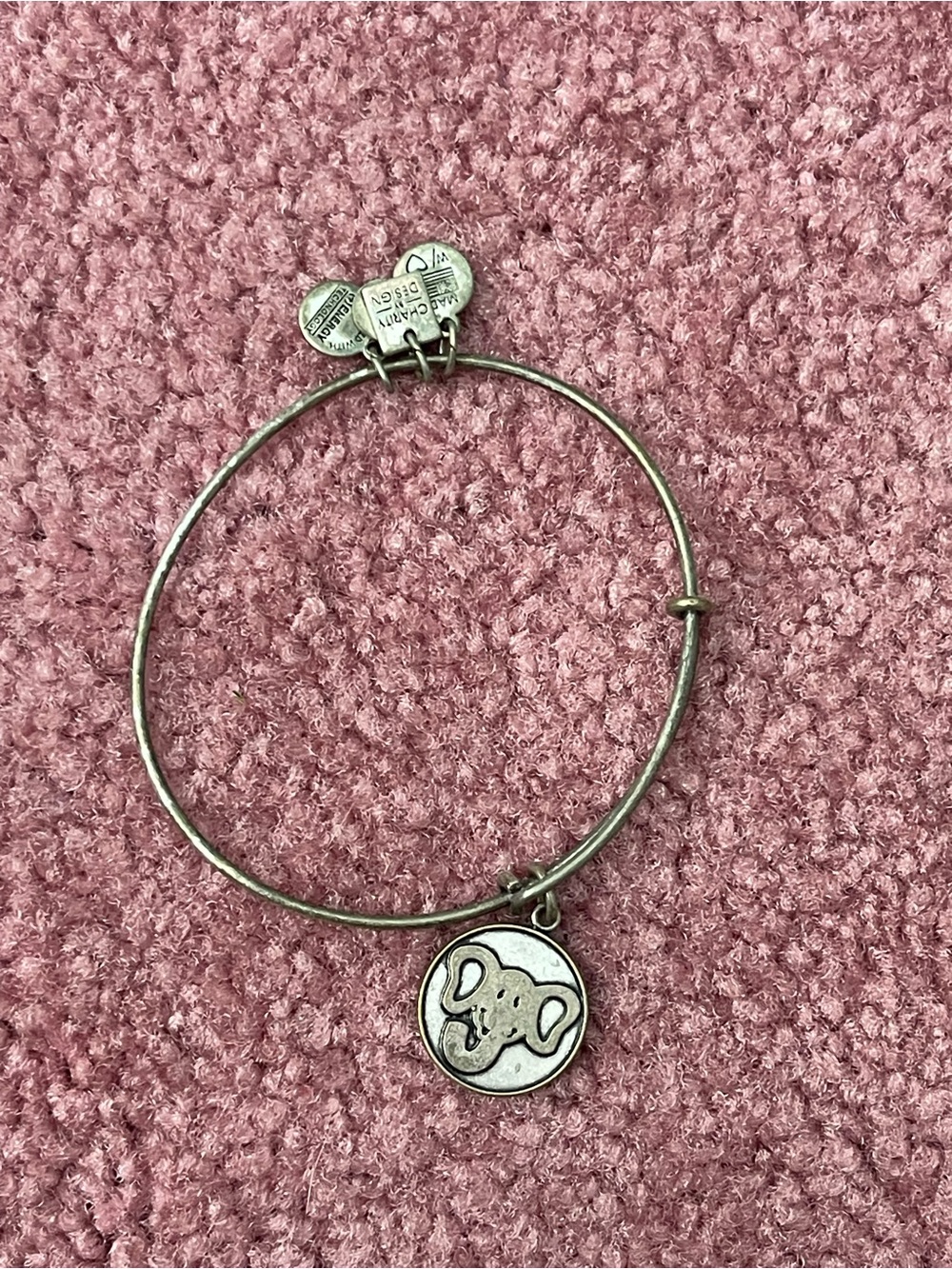 Alex & Ani Silver bangle